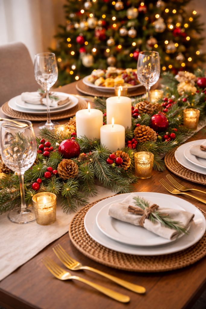 Christmas Food Table Decoration Ideas for a Beautiful Holiday Gathering