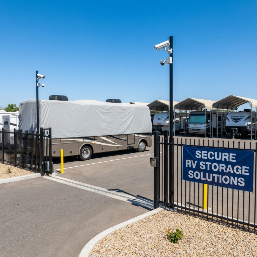 Secure RV Storage Solutions: Find the Best RV Storage Near You
