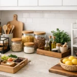 15 Kitchen Counter Organization Ideas