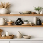 How to Style Open Shelves Without Clutter