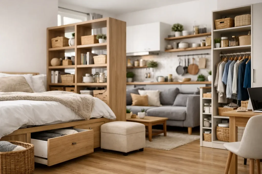 12 Best Storage Ideas for Studio Apartments