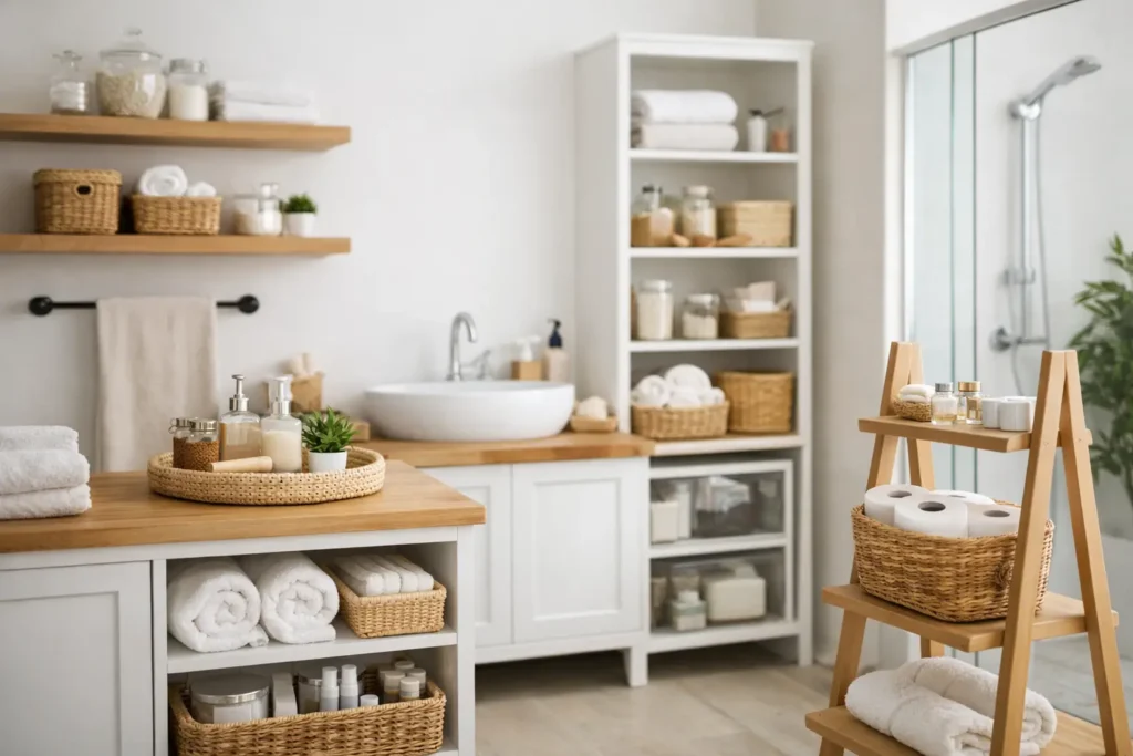 15 Bathroom Storage Ideas That Actually Help
