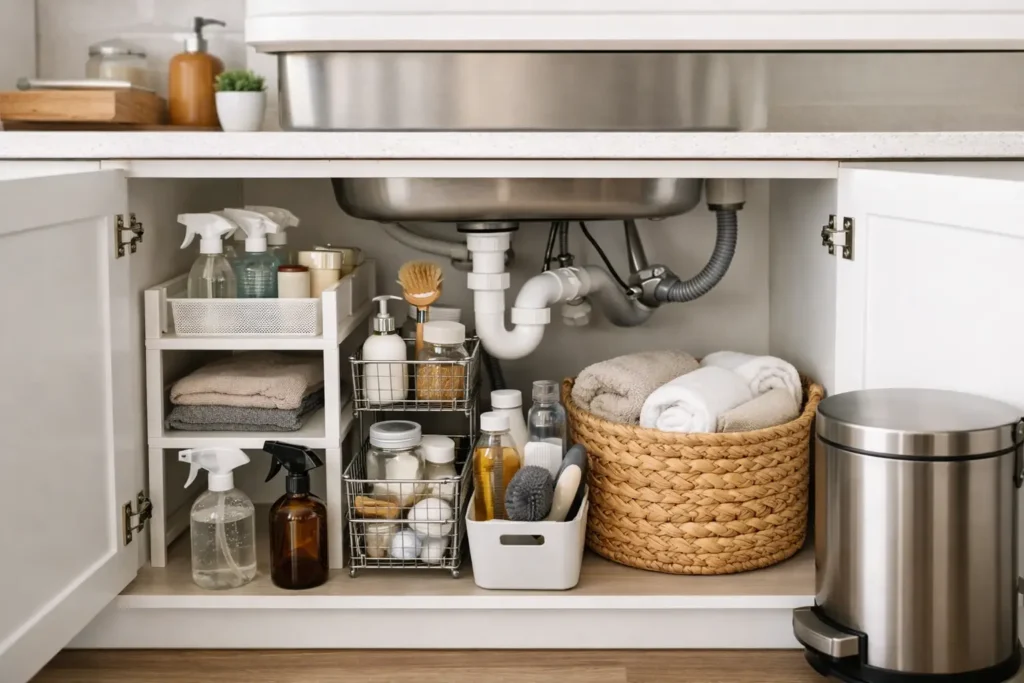 How to Organize Under Sink Without Stress