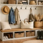12 Mudroom Bench Storage Ideas for Busy Homes