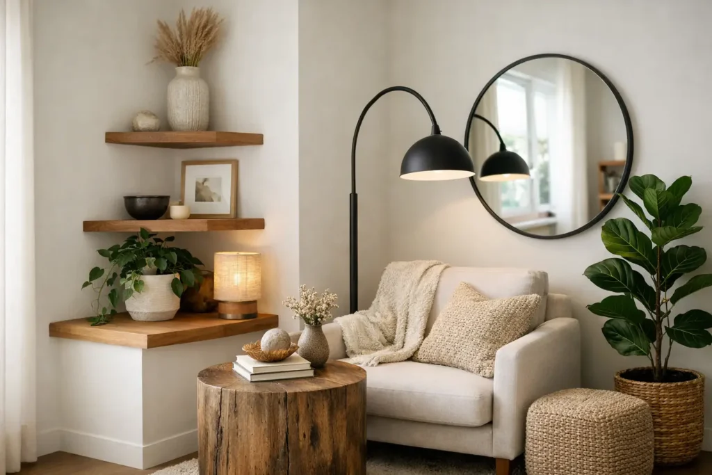 How to Decorate Awkward Corners That Feel Intentional