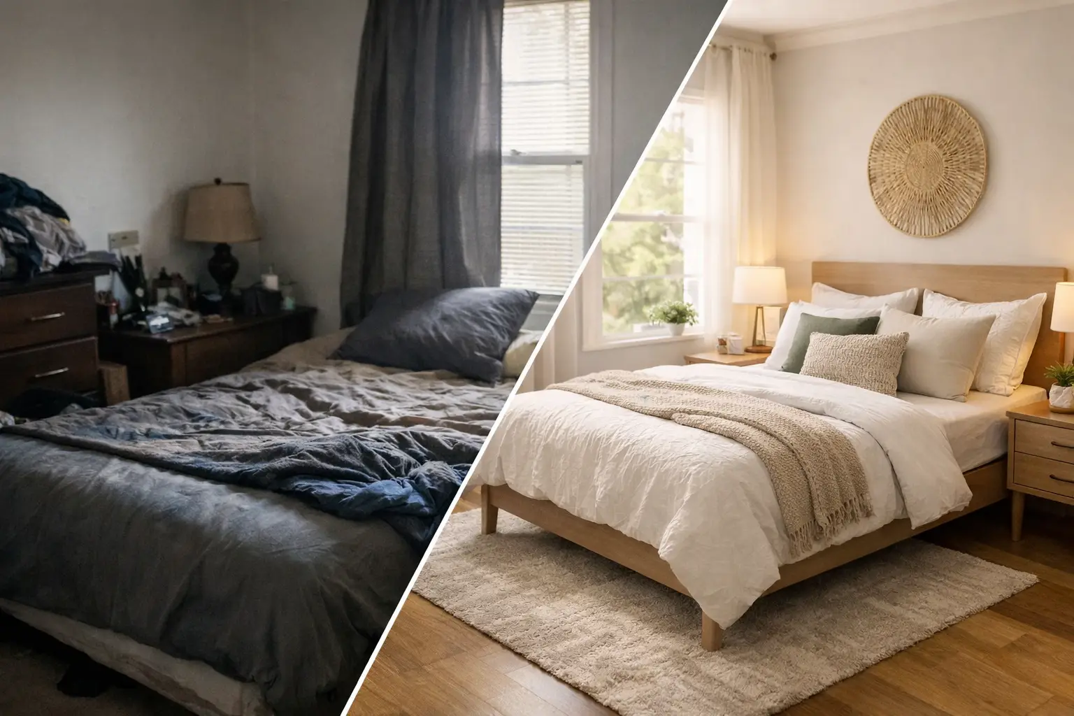 Small Bedroom Makeover Before After Ideas