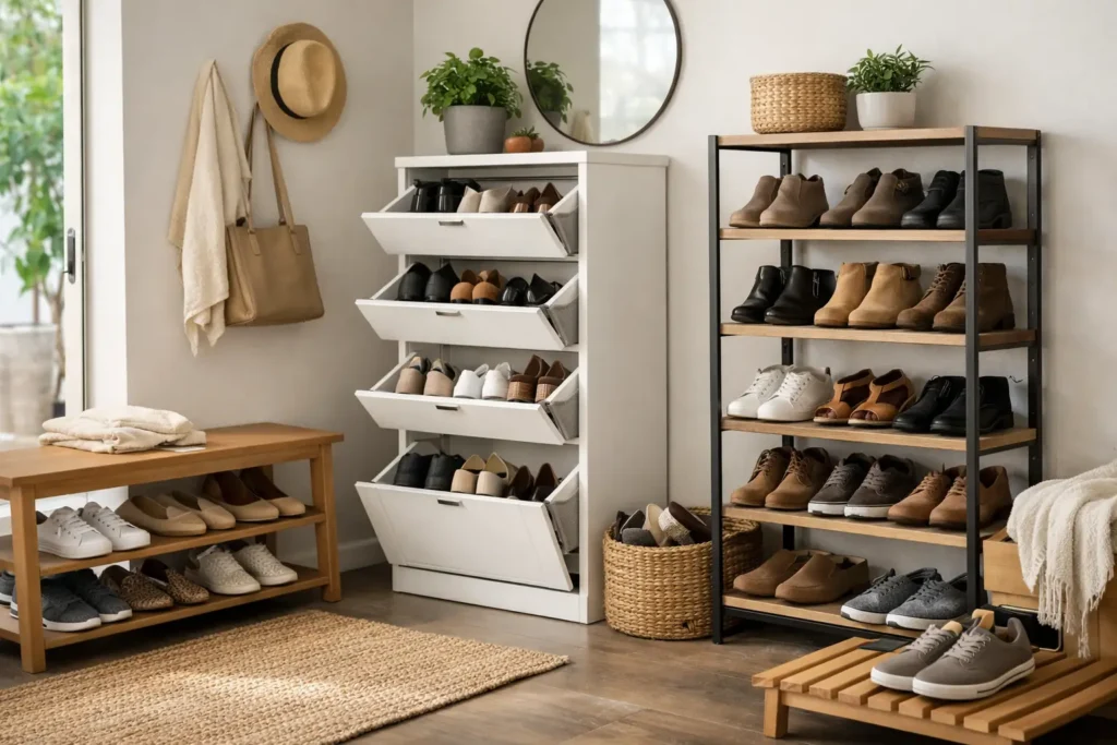 Best Entryway Shoe Storage Solutions for Real Homes