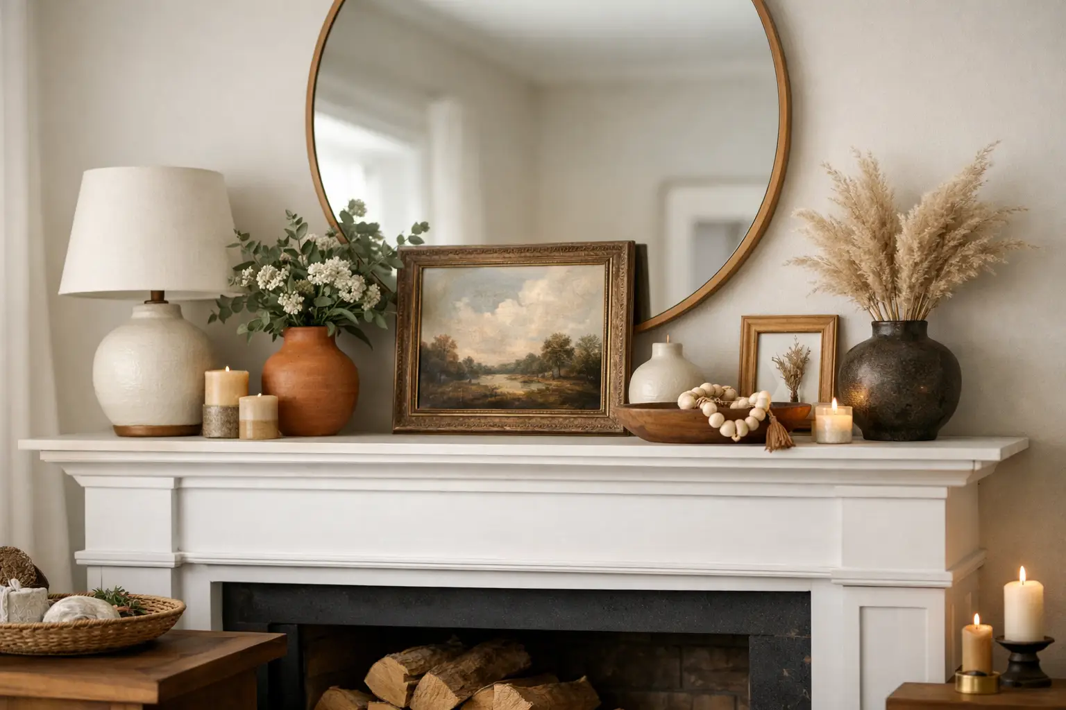 How to Style a Mantel That Feels Like Home
