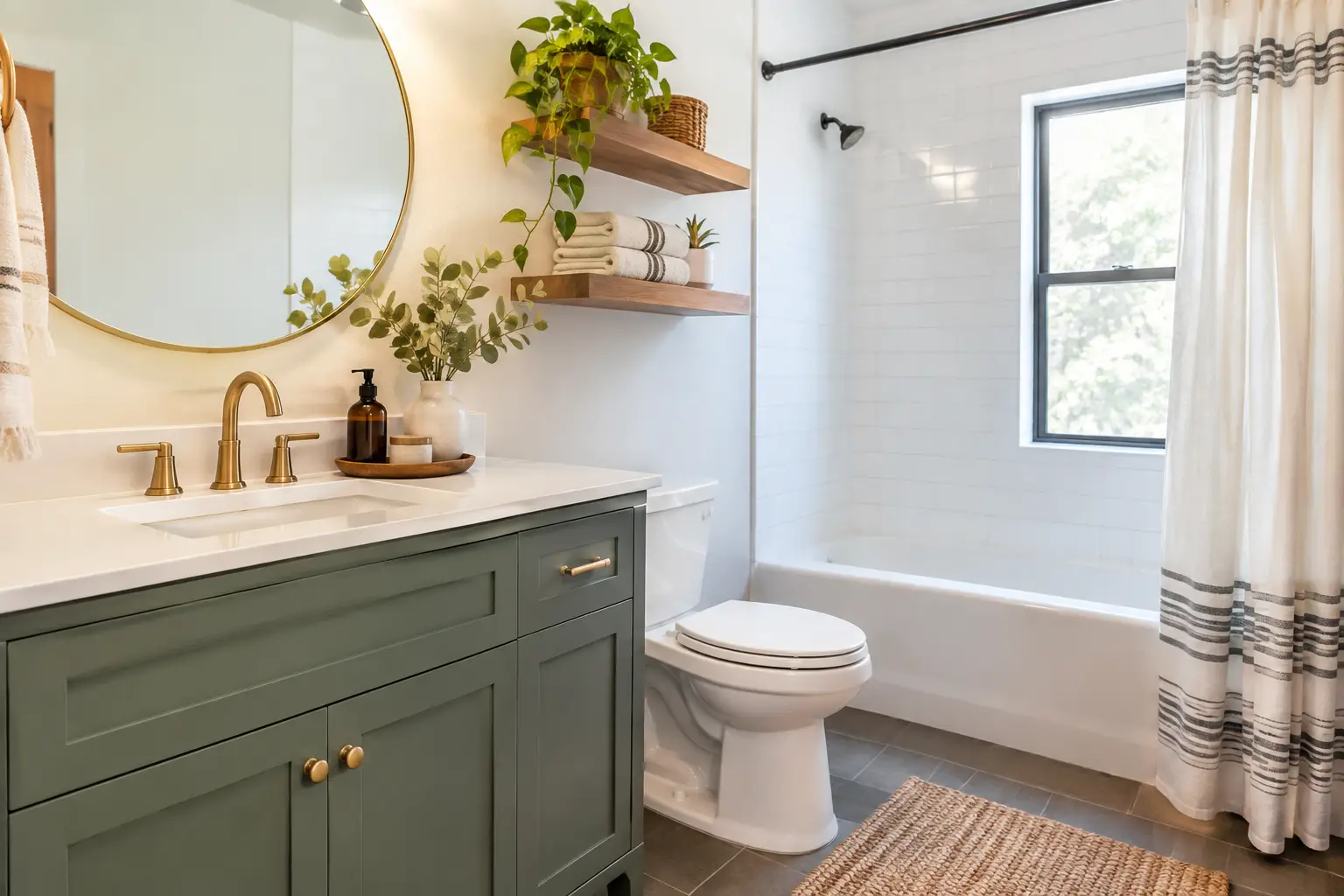 10 Rental Bathroom Refresh Ideas That Feel Custom