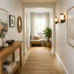 How to Style a Narrow Hallway Without Closing It In
